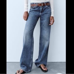 Zara dark wash jeans